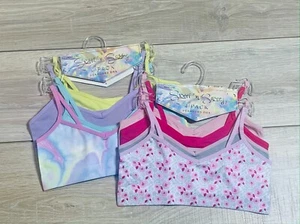Sweet 'N Sassy Girls 8 Pack Seamless Bra Size 32-Medium Multi-Colors RN36753 - Picture 1 of 6