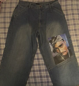 makaveli jeans tupac W36xL34 - Picture 1 of 3