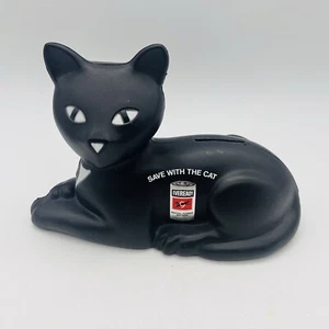 VINTAGE 1981 Eveready "Save With The Cat" Blow Mold Coin Bank - Union Carbide - Picture 1 of 12