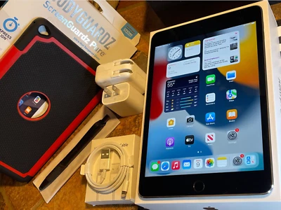 Apple iPad mini 4 (64gb) Wi-Fi (A1538) 7.9in/ Pristine {iOS15}90% * JAILBREAK - Image 1 of 4