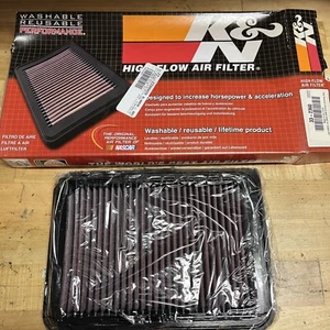 Filtro de entrada de aire de alto flujo K&N 33-2360 para Toyota Scion caja abierta - Imagen 1 de 2