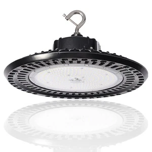 DLC 480V 200W LED UFO High Bay Light Fixture for 600W MH Warehouse High Bay Lamp - Picture 1 of 6