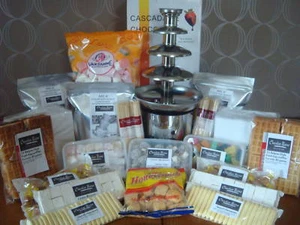 Chocolate for fountain  party pack+ Fountain and dips   - Picture 1 of 10