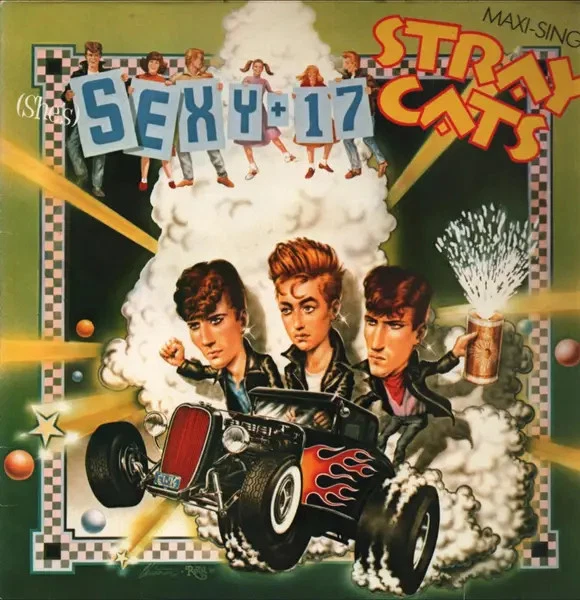 Stray Cats (Shes) Sexy + 17 Vinyl Single 12inch Arista - Bild 1 von 1