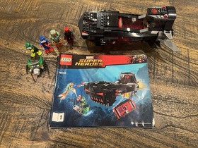 LEGO Marvel Super Heroes 76048 Iron Skull Sub Includes Minifigures And Manual