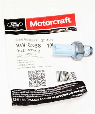 Interruptor de presión de aceite de motor genuino OEM SW8368 Motorcraft Ford GC3Z9278B Foto 1 de 4