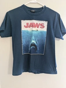 Jaws Movie Universal Studios Movie Promo T-shirt Duh Duh Youth Medium 10-12 - Picture 1 of 10