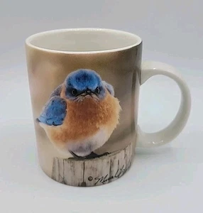 Tazza da caffè The Mad Bluebird Michael L Smith Songbird Essentials circa 12 oz - Foto 1 di 10