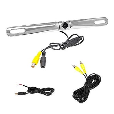 New Pyle PLCM18SC License Plate Mount Rearview Backup Camera Distance Scale Line - Image 1 of 4