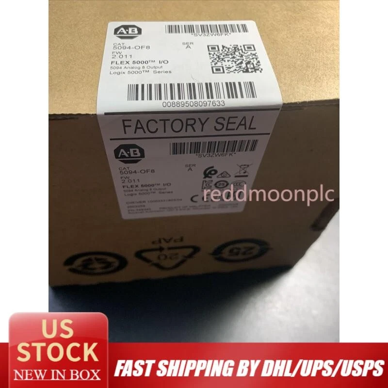 Sealed AB 5094-OF8 Flex 5000 I/O Analog 8 Output 5094OF8 New In Box US Free Tax - Image 1 of 1