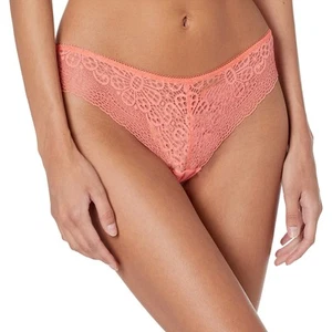 Womens Erin Brazilian Base Layer Underwear, Hot Coral, Large US - Picture 1 of 2