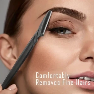 Eyebrow Razor Shaver Blade Face Hair Trimmer Makeup Beauty Dermaplaning Tool - Picture 1 of 11