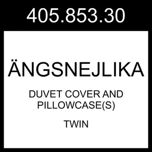 IKEA ÄNGSNEJLIKA Bettbezug und Kissenbezug 405.853.30 - Bild 1 von 1