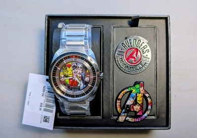 🔥Juego Caja Reloj Ciudadano Marvel Avengers Edición Limitada Coleccionistas (Ver Detalles) Foto 1 de 4