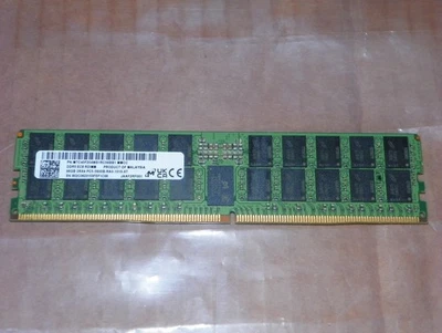 Micron 96GB 2Rx4 PC5-5600B-RA0-1010-XT DDR5 RDIMM For P&R  MTC40F204WS1RC56BB1 - Image 1 of 4