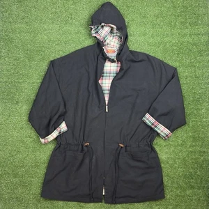 Vintage American Blvd Basic Collection Full Zip Hoodie Jacket Women’s Black XL - Picture 1 of 3
