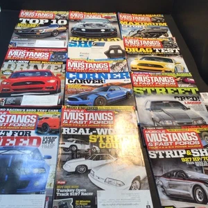 2015 Muscle Mustangs & Fast Fords Magazine Lot Of 11, No April - Bild 1 von 12