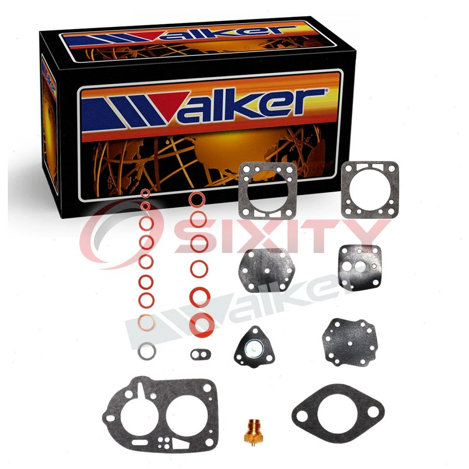 Kit de reparación de carburador Walker para 1950-1969 Renault 4CV Caravelle Dauphine hy Foto 1 de 4