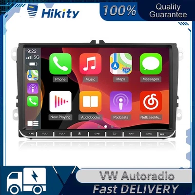 CarPlay 4+64G Android Radio GPS NAVI Für VW Golf 5 6 Plus Polo T5 Passat Tiguan - Bild 1 von 4