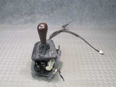 02-06 BMW E46 330ci A/T AUTOMATIC TRANSMISSION GEAR SHIFTER W CABLE & KNOB OEM - Image 1 of 4