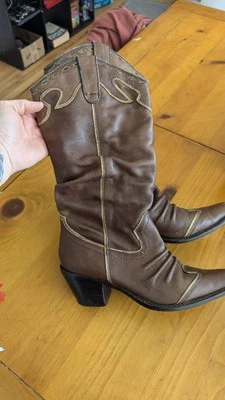 女式 Very Volatile Rawride 女牛仔靴 8.5 码  — 第 1/4 张图片