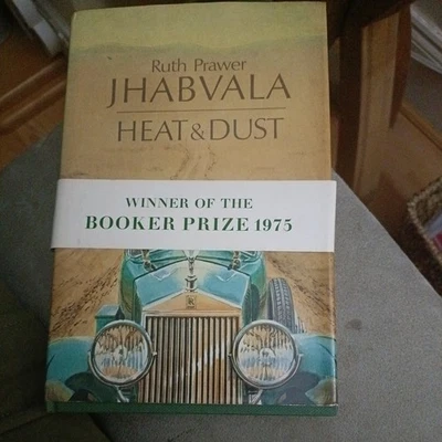 Heat and Dust Ruth Prawer Jhabvala SIGNED 1/1 WITH BAND Booker Prize Winner 1975 - Image 1 of 4