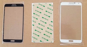 Samsung Note 3 Ersatzbildschirm Außen Glas LCD Objektiv Original Galaxy Note III - Bild 1 von 3