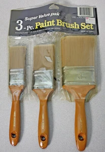 Juego de 3 pinceles de pintura - 1-1/2", 2", 3" - Imagen 1 de 3