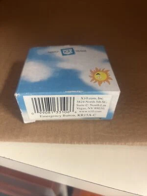 X10 Powerhouse Emergency Panic Button KR15A-C for X-10 Security Alarm - Image 1 of 2