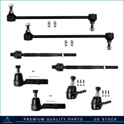 Fit For 2009-2017 Chevrolet Traverse 8x Front Tie Rod Ends Sway Bar Ball Joint - Изображение 1 из 4