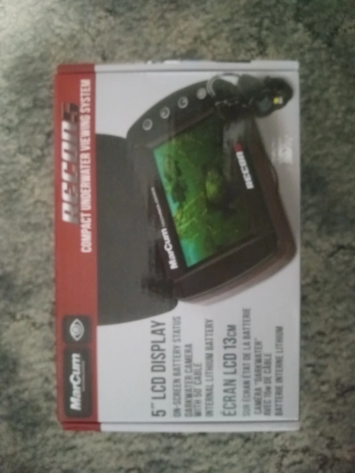 MarCum RC5 Recon 5 Underwater Camera - Black