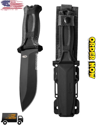 Gerber StrongArm Fixed Blade Knife – Durable Camping Knife with Multiple options - Image 1 of 4