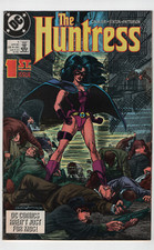 The Huntress #1 1st Appearance App & Origin Of Helena Bertinelli DC Comics 1989