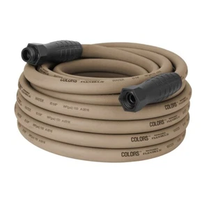 Manguera de jardín Flexzilla 5/8′′ x 50′ agarre giratorio sin torceduras resistente seguro para beber - Imagen 1 de 6