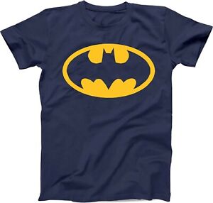 Batman Tee Classic Logo, T-Shirt,Cotton Hero Tees