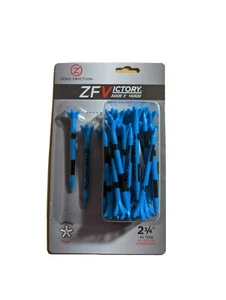 Zero Friction Victory Golf Tees 2-3/4-Inch Blue 40 Tees - Picture 1 of 1