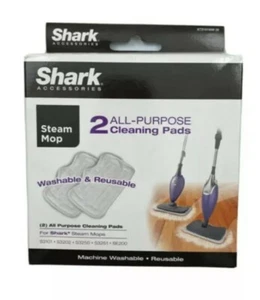 Shark OEM Tamponi Pulizia Multiuso Lavabili Riutilizzabili Confezione da 2 S3101 S3202 - Foto 1 di 2