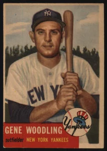 1953 Topps #264 Gene Woodling EX/EX+ Yankees DP 577652 - Picture 1 of 2