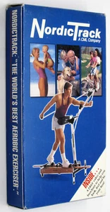NORDIC TRACK THE WORLD'S BEST EXERCISER VHS Video Tape & Brochure Out Of Print - Imagen 1 de 3