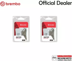 4 PASTIGLIE FRENO ANTERIORE BREMBO BIANCHE BMW S 1000 RR 2019-2021 - Foto 1 di 5