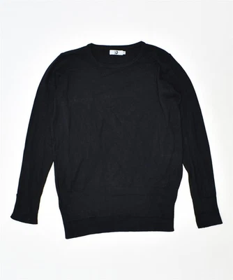 DACK'S Womens Crew Neck Jumper Sweater UK 8 Small Black Viscose Vintage BY06 - Image 1 of 3