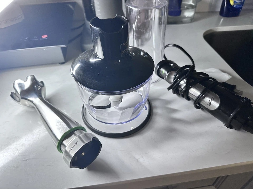 Braun MultiQuick 9 Hand Blender + Accessories (Excellent Condition) - Image 1 of 4