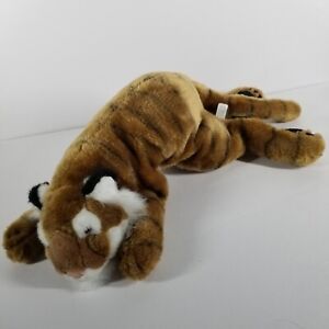 K&M International Bengal Tiger Plush Lying Stuffed Animal 21 Inches Large Heavy