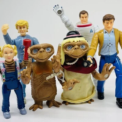 E.T. LOTE de figuras de acción extraterrestre interactivas ET exclusivas de Toys R Us 2001 Foto 1 de 4