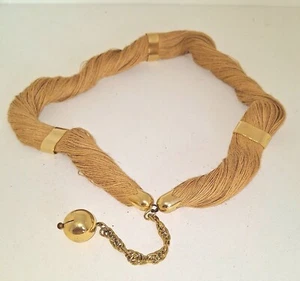 Early 1980's Jute Belt - Picture 1 of 1