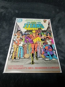The New Teen Titans Anti-Drogen Gewinnspiel. Keebler/Rononald Reagan Drogenbewusstsein Sehr guter Zustand - Bild 1 von 5