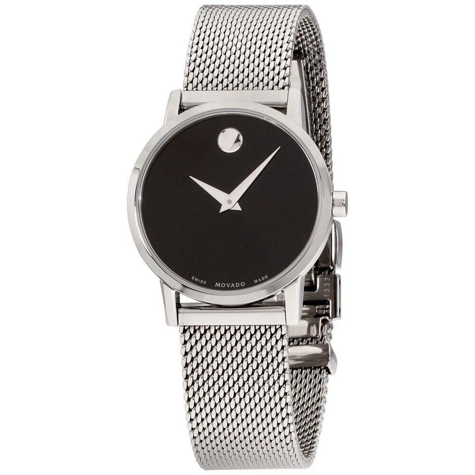 Movado Museum Classic 28mm Stainless Steel Bracelet Women's Wristwatch