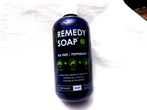 Tru remedy Naturals Remedy 12oz Tea Tree Oil Body Wash - Tea Tree Soap with Aloe - Picture 1 of 3