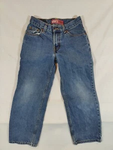 Levi's 550 Jeans Boys 10 25x25 Straight Leg Relaxed Fit Denim Blue 100% Cotton - Picture 1 of 12