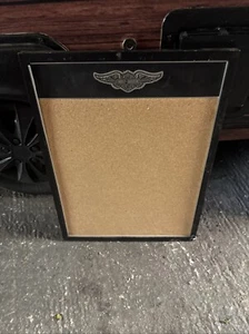 Harley Davidson Cork Pin Board Notice Board Hallmark 2000 - Picture 1 of 16